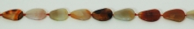 Karneol - łezka płaska (22x17x5 mm)