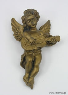 Alabaster - aniołek (3,5x8x13,5 cm)