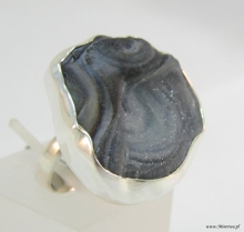Chalcedon- pierścionek