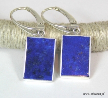 Lapis lazuli- kolczyki
