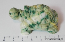 Jaspis - żółw (28x46x63 mm)