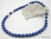 Lapis lazuli, perła - naszyjnik_2