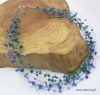 Mgiełka malachit, lapis lazuli, szkło - naszyjnik_1
