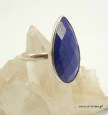 Lapis lazuli- pierścionek
