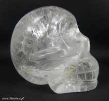 Kryształ górski - czaszka (9x12x11 mm)