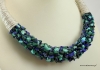 Malachit, lapis lazuli, turkus - naszyjnik_1
